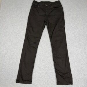 Levi's 511 Slim Fit Jeans Black Men's Size 31x32 Stretch Skinny Casual